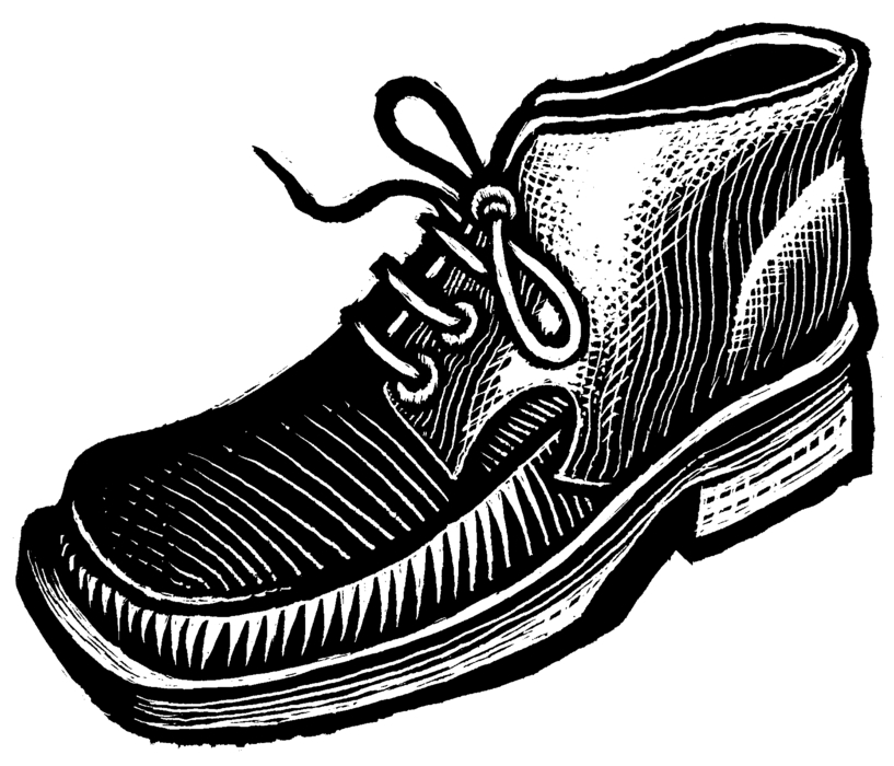 Shoe with Laces