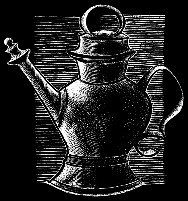 Pewter Coffee Pot