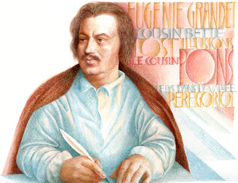 Honoré de Balzac, French Author Founder of Realism