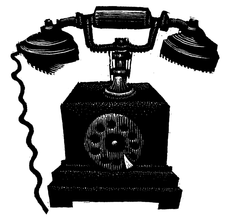 Rotary Dial Antique Phone