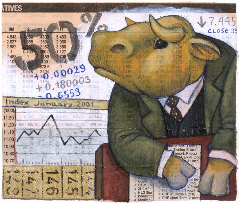 Investment And Stock Market Bull