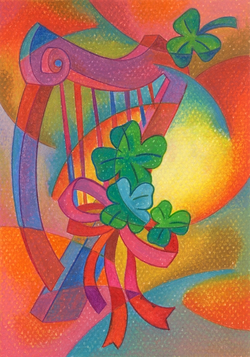 St. Patrick's Day Harp