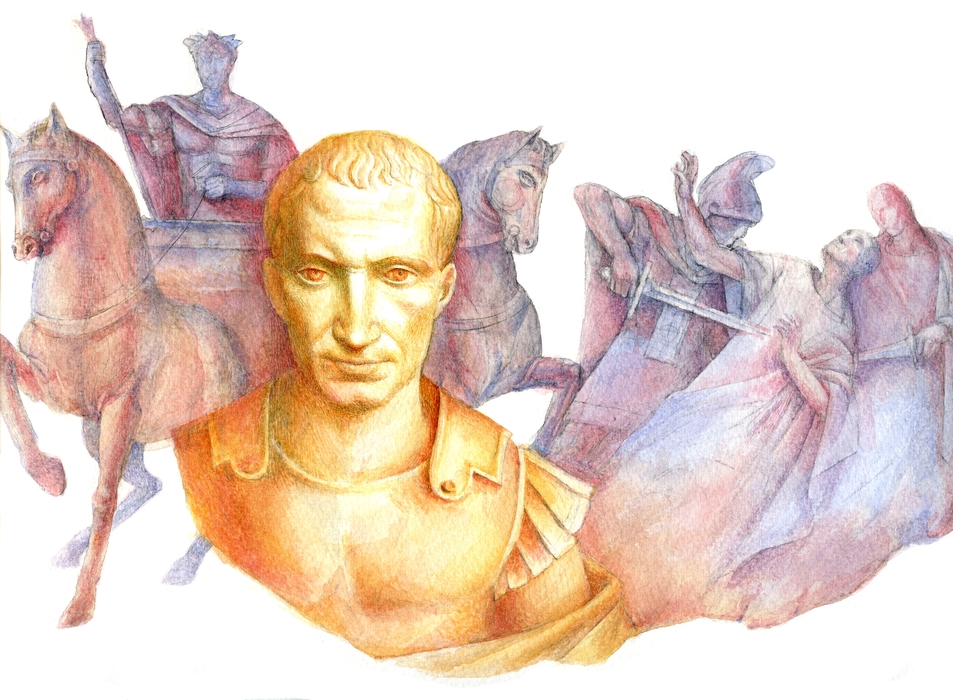 Julius Caesar, Roman Dictator of the 1st Century BC
