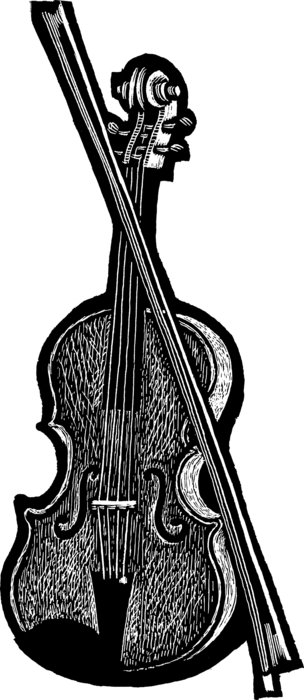 Violin with Bow