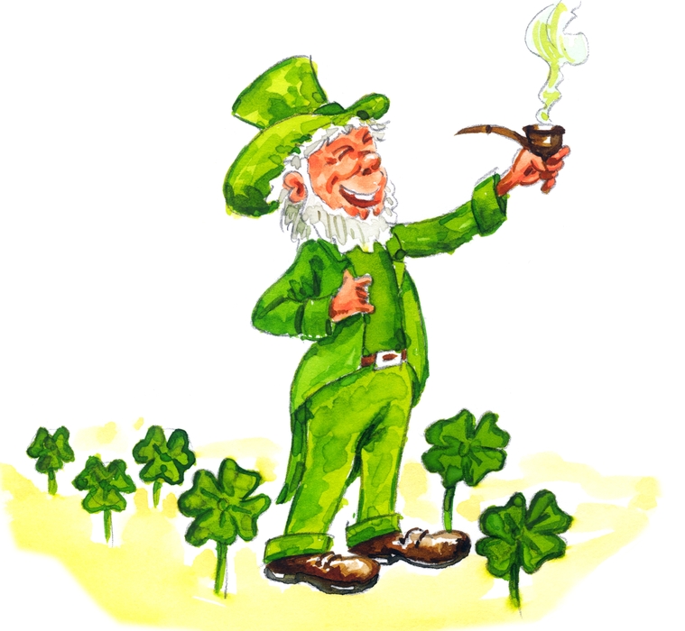 St. Patrick's Day Leprechaun