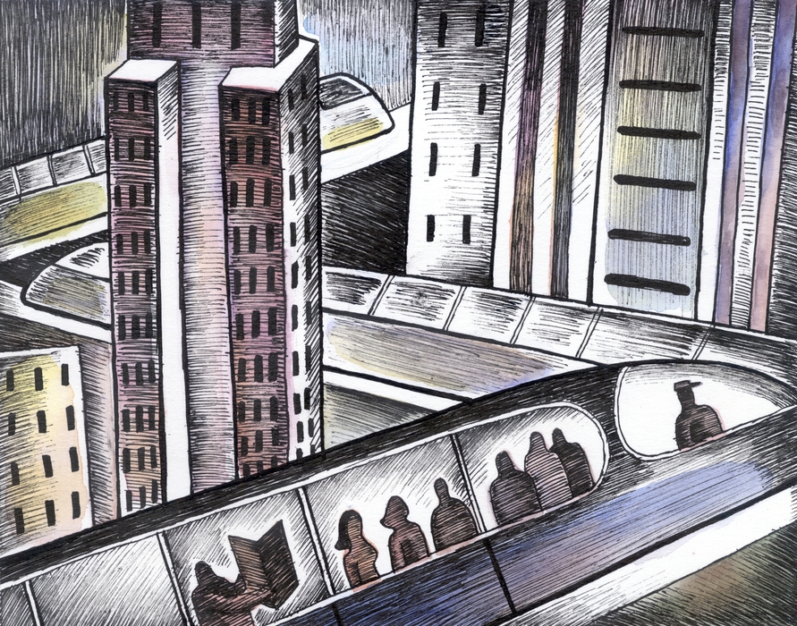 Monorail Transportation in a Concrete Jungle
