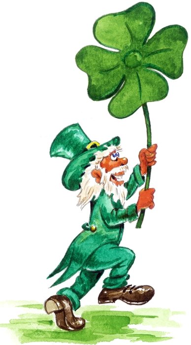 St. Patrick's Day Leprechaun