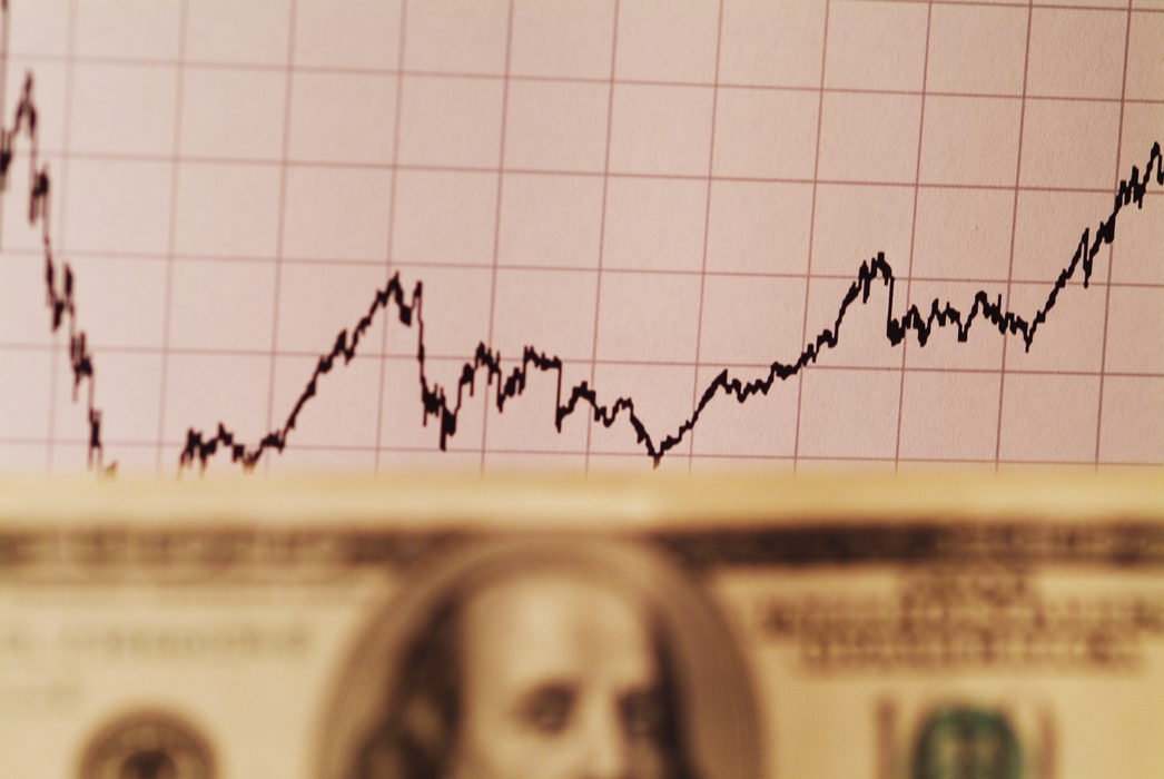 Financial Concept Dollar with Chart