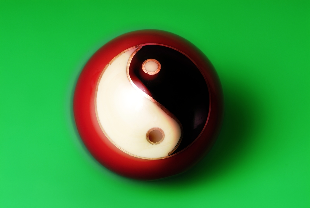 Yin & Yang Red Ball