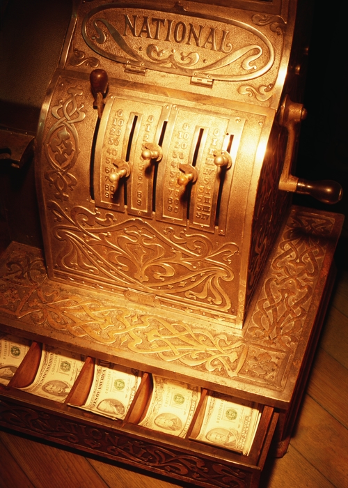 Old Fashioned Cash Register