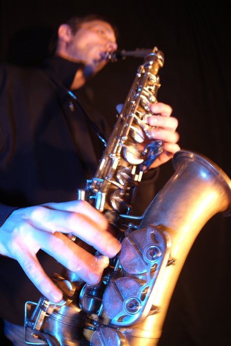 Orchestral Saxophonist Hits a Groove