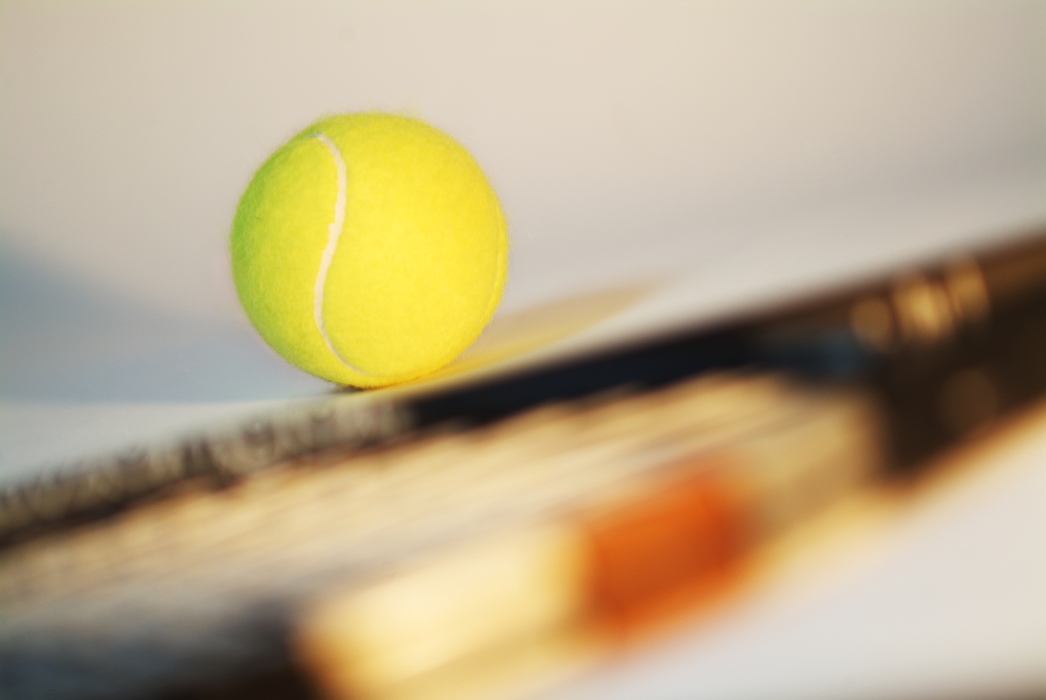 Tennis Racket and Ball