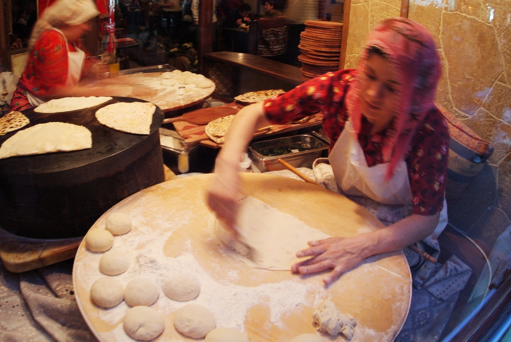 Cooks Preparing Food, Istanbul, Turkey