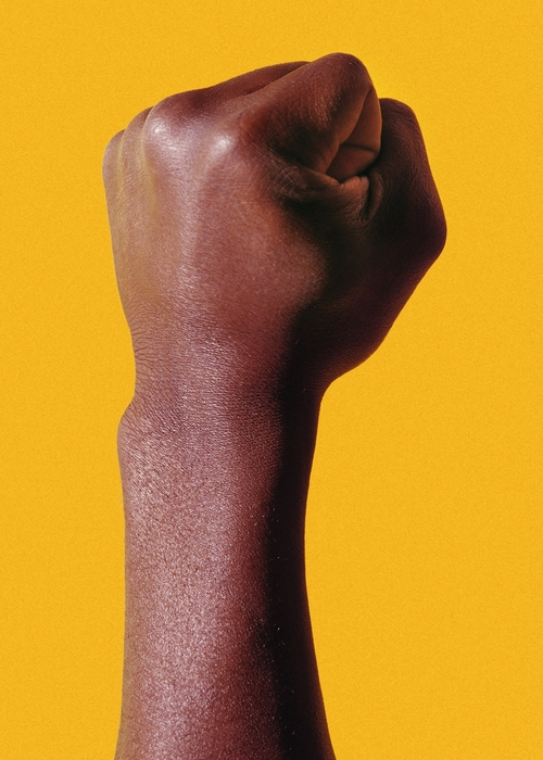 African-American Closed Fist