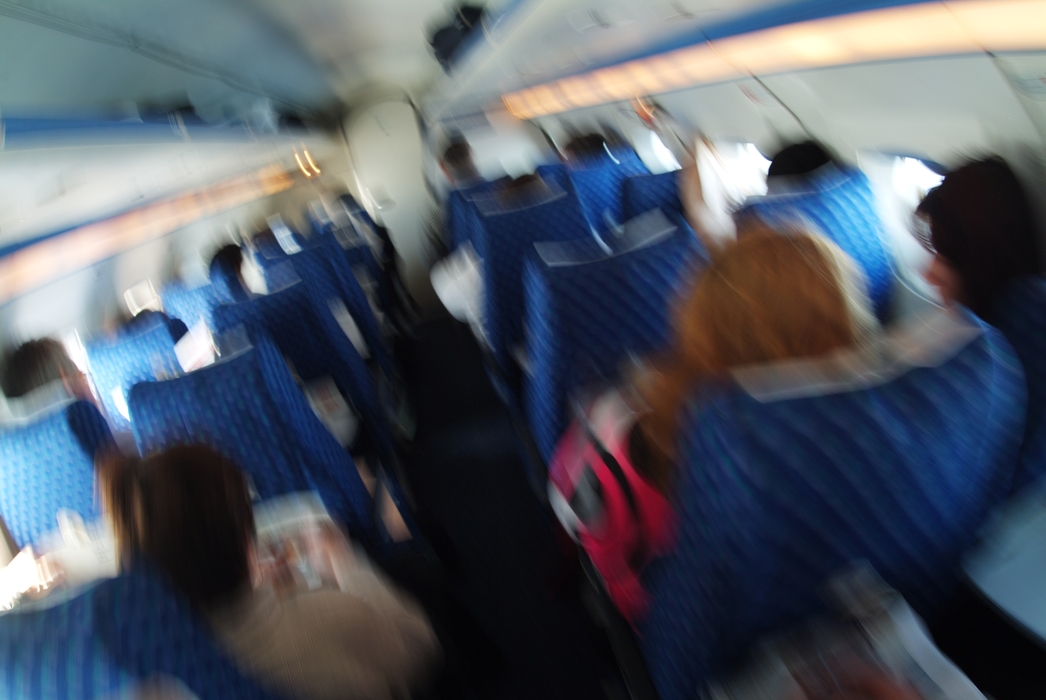 Passenger Compartment of Commercial Jet