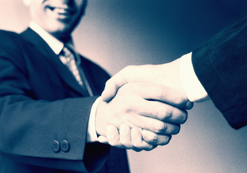 Business People Shaking Hands