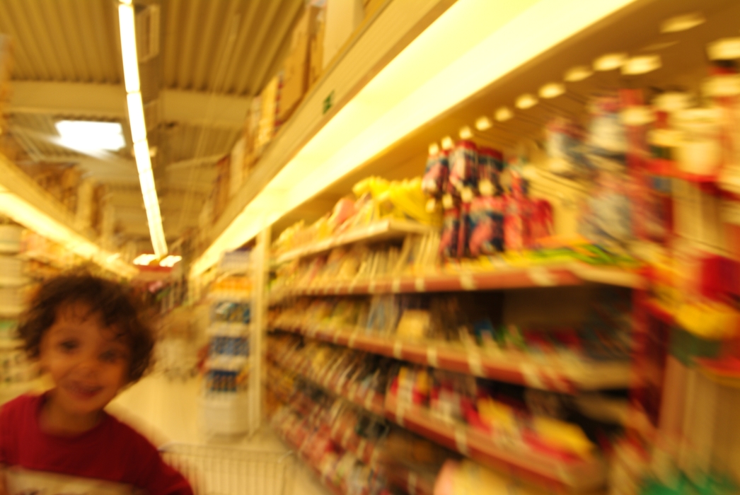 Child at Supermarket
