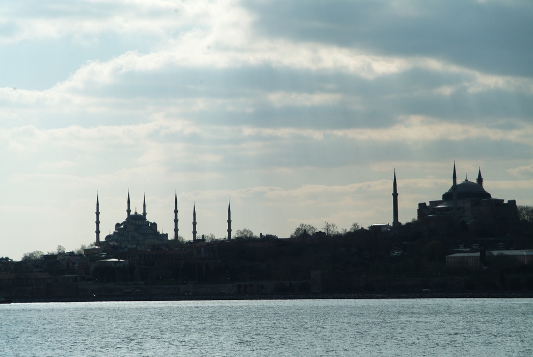 Skyline from the Bosphorus Istanbul, Turkey