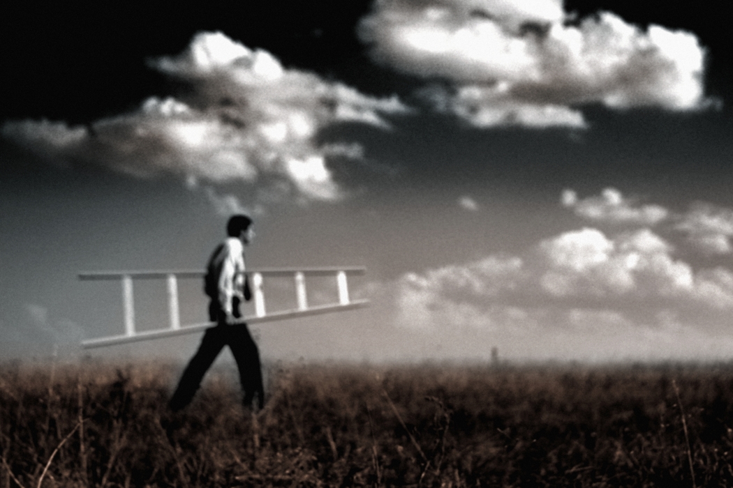 Man Carrying Ladder (Sample Image)