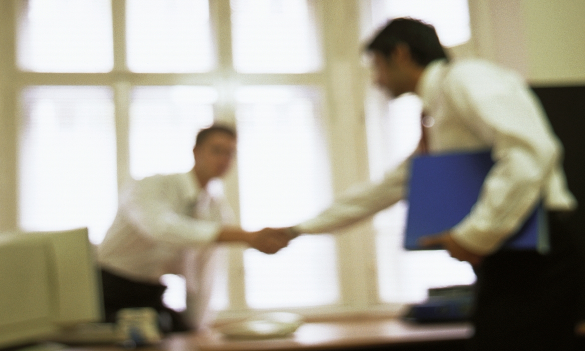 Businessmen Shaking Hands