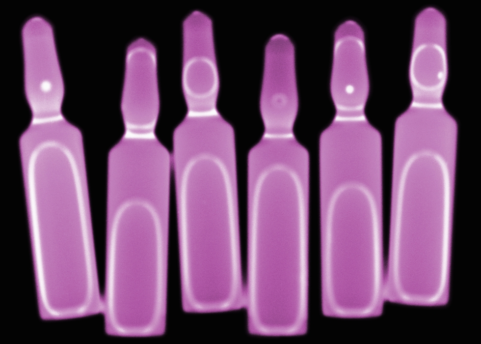 Row of Ampoules