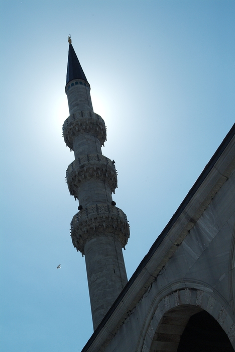 Minaret, Istanbul Mosque