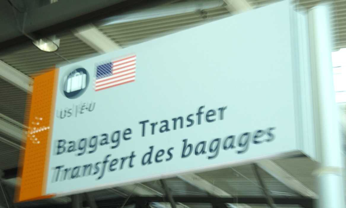 Airport Terminal Baggage Transfer