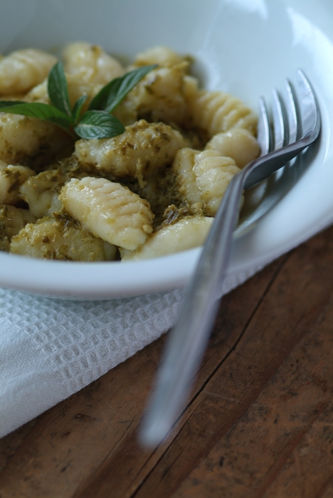 Pasta Entrée with Basil