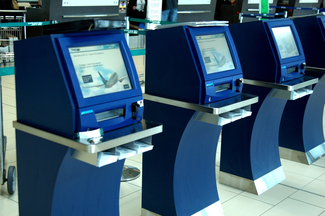 Airport Terminal Ticket Terminals