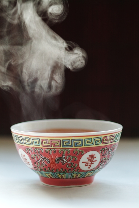 Steaming Chinese Tea