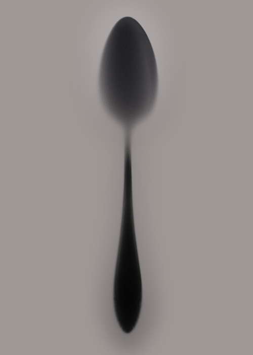 Blurred Silhouette Spoons