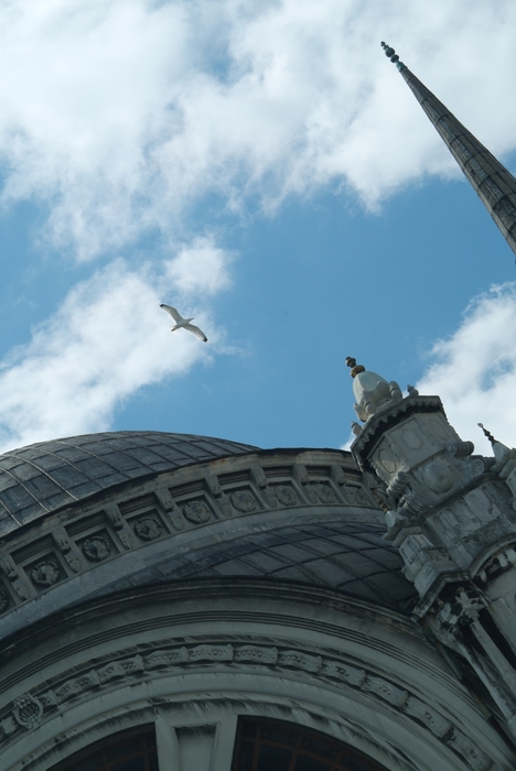 Minaret at Mosque Istanbul, Turkey