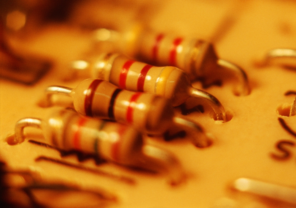 Row of Resistors