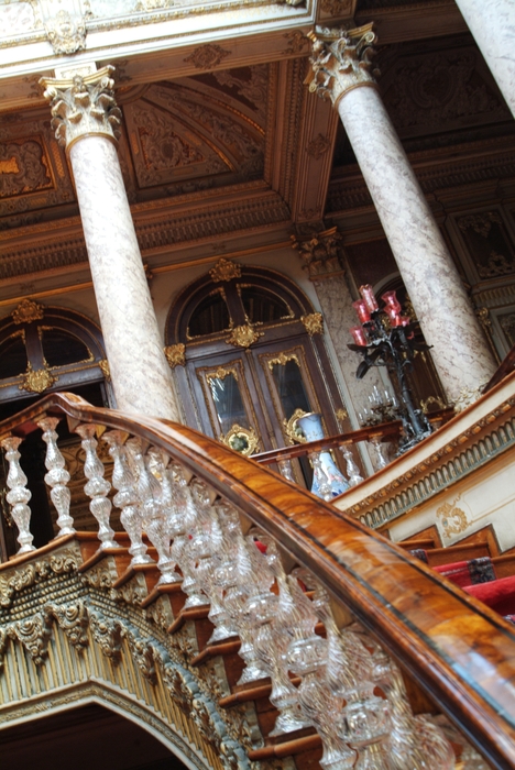 Staircase, Dolmabahche Palace Istanbul, Turkey