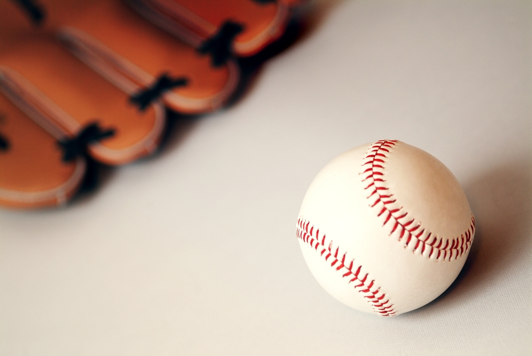 Baseball Glove and Ball