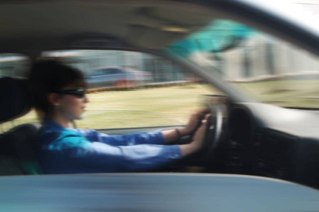 Woman Driving Car