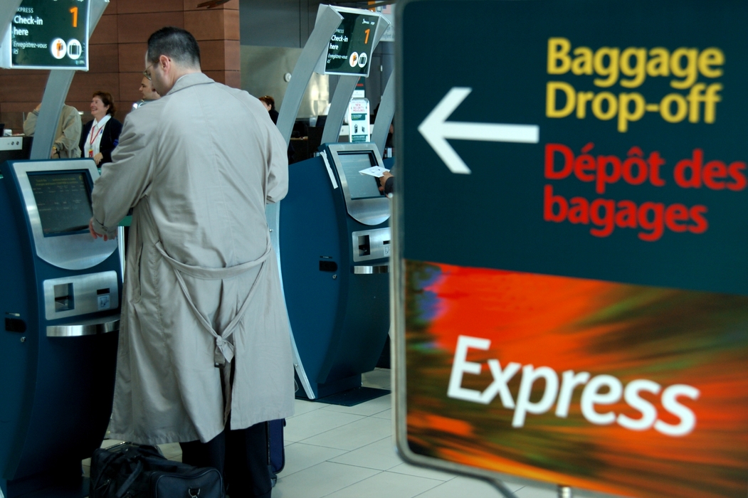 Airport Terminal Ticket Terminals