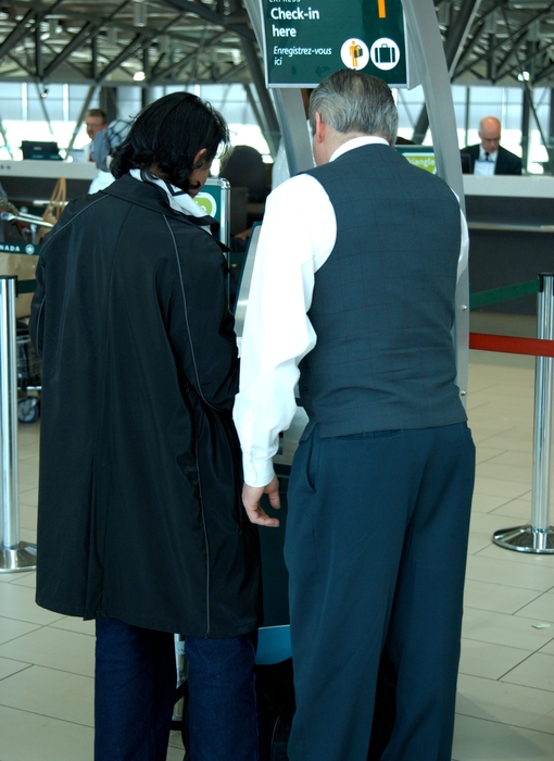 Airport Terminal Ticket Terminals