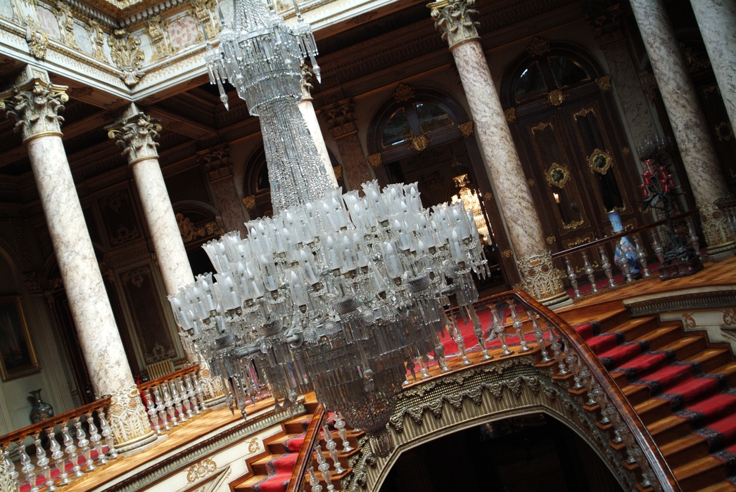 Chandelier, Dolmabahche Palace Istanbul, Turkey