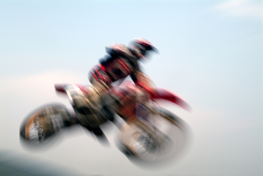Motocross Racing in the Air