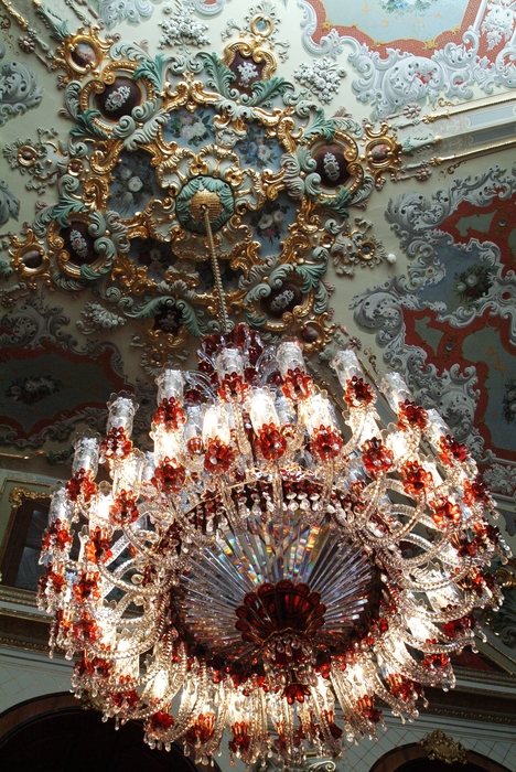 Chandelier, Dolmabahche Palace Istanbul, Turkey