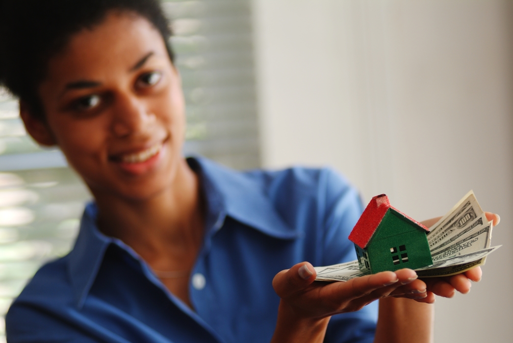 Woman Saving For a House