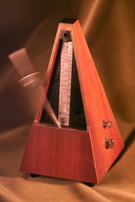 Metronome Keeping Time