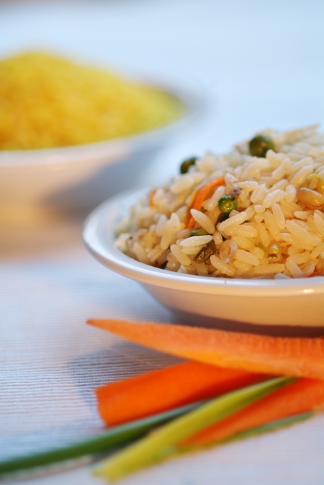 Rice Dish with Mixed Vegetable