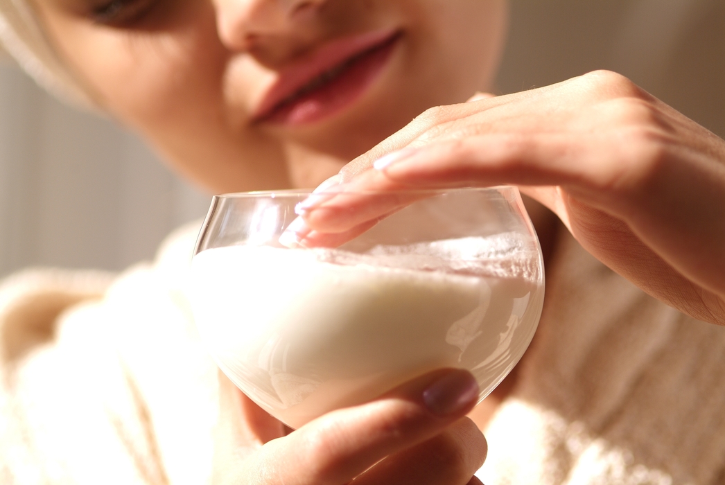 Woman Applying Cream