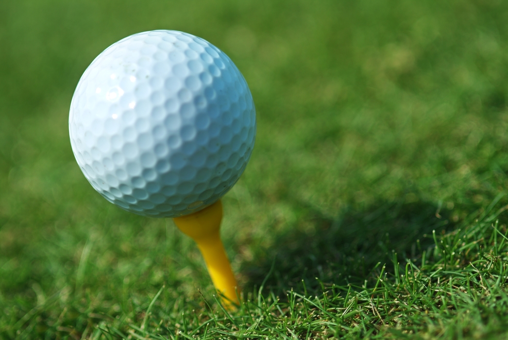 Golf Ball on a Tee