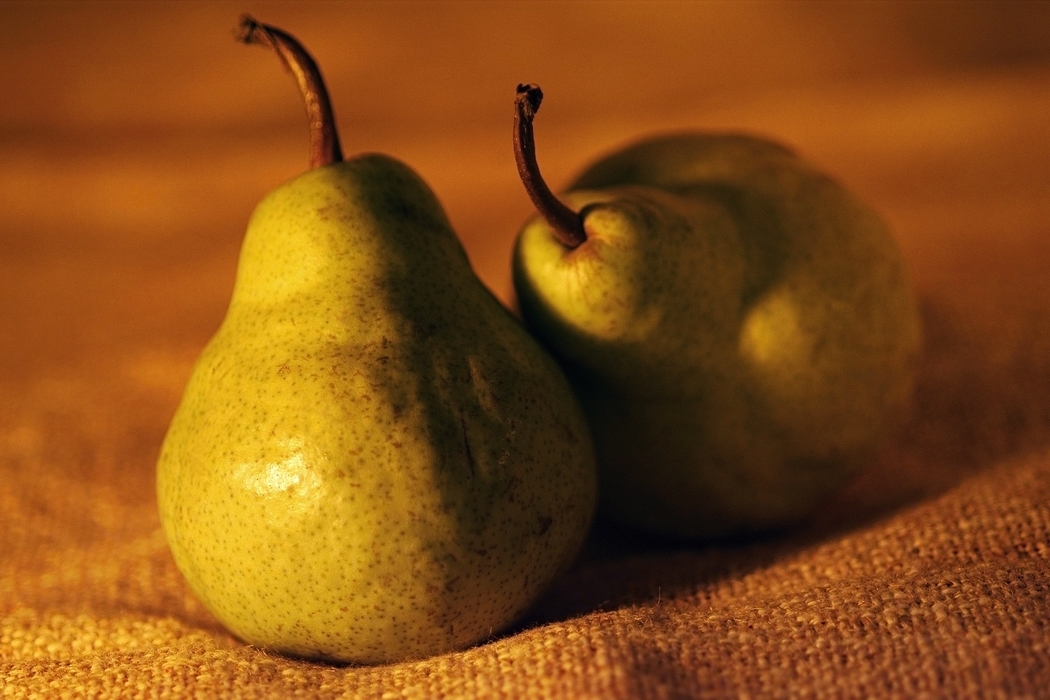 Ripe Pear Still Life