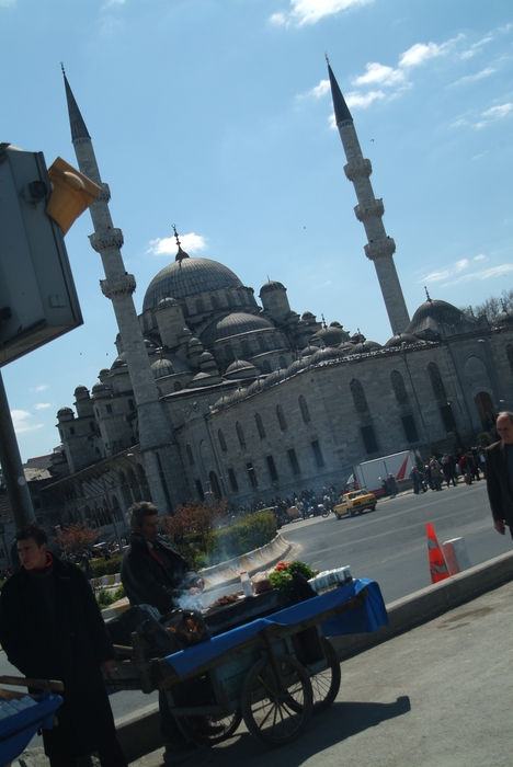 Yeni Mosque with Minarets, Istanbul, Turkey