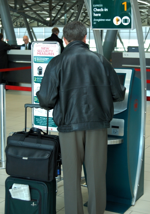 Airport Terminal Ticket Terminals