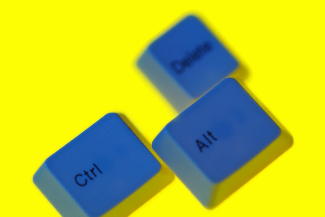 Keyboard Ctrl Alt Delete Keys